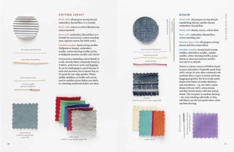 modern mending book minimize waste maximize style erin lewis fitzgerald fabric types