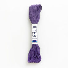 A skein of olympus sashiko cotton thread in aqua