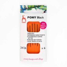 pony black eye nickel free hypoallergenic tapestry hand embroidery cross stitch needles