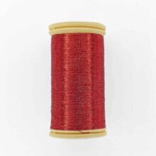 sajou fil a gant au chinois metallic gloving thread 210 red