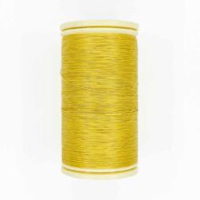 spool of sajou fil a gant au chonois waxed cotton gloving thread 334 corn