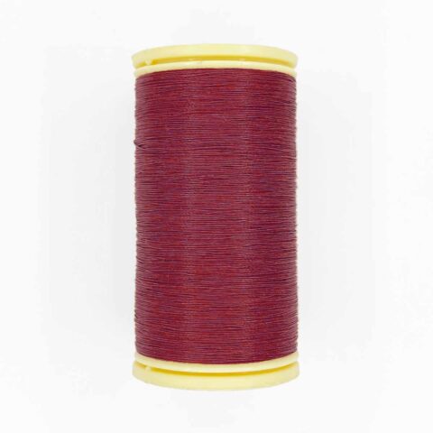 sajou fil a gant au chonois waxed cotton gloving thread 458 plum