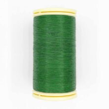 spool of sajou fil a gant au chonois waxed cotton gloving thread 866 lawn green