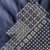 sashiko tree sampler embroidery pattern closeup 1