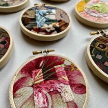 secret alphabet embroidery letters workshop ciara leroy pretty strange design