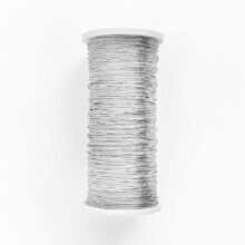 silver plated smooth passing thread size 6