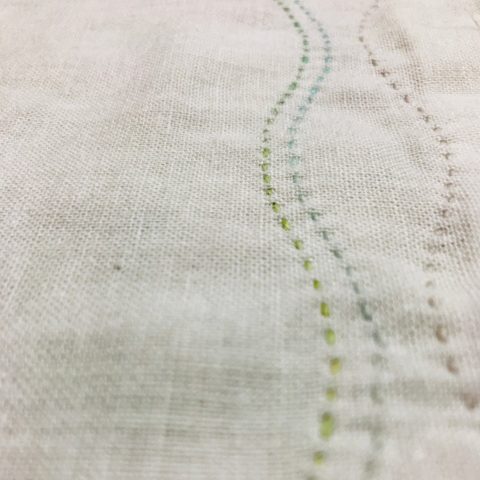 tatewaku parallel sashiko embroidery stitches by sashiko.lab