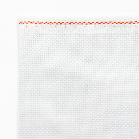 zweigart white aida 14 count cross stitch needlework fabric